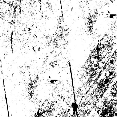 Sert, çizik, sıçramış grunge desenli fırça darbeleri. Dokuları üst üste koy. Siyah-beyaz boyanmış kağıt dokusu. Skeç grunge tasarımı. Poster, kapak, afiş, taklit, çıkartma düzeni için kullan