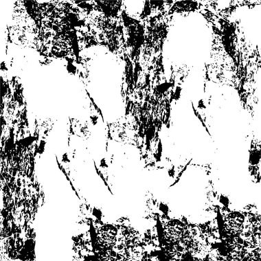 Sert, çizik, sıçramış grunge desenli fırça darbeleri. Dokuları üst üste koy. Siyah-beyaz boyanmış kağıt dokusu. Skeç grunge tasarımı. Poster, kapak, afiş, taklit, çıkartma düzeni için kullan