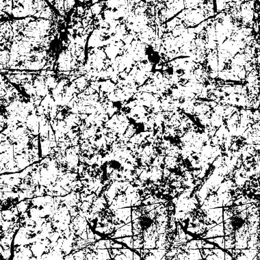 Sert, çizik, sıçramış grunge desenli fırça darbeleri. Dokuları üst üste koy. Siyah-beyaz boyanmış kağıt dokusu. Skeç grunge tasarımı. Poster, kapak, afiş, taklit, çıkartma düzeni için kullan