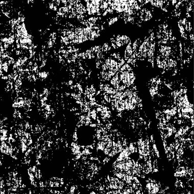 Sert, çizik, sıçramış grunge desenli fırça darbeleri. Dokuları üst üste koy. Siyah-beyaz boyanmış kağıt dokusu. Skeç grunge tasarımı. Poster, kapak, afiş, taklit, çıkartma düzeni için kullan