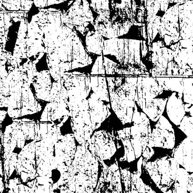 Kaba ve basit bir desen, inişli çıkışlı vuruşlarla yapılmış.