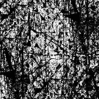 Kaba ve basit bir desen, inişli çıkışlı vuruşlarla yapılmış.