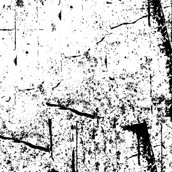 黑色和白色的令人苦恼的纹理 Grunge设计 — 图库矢量图片