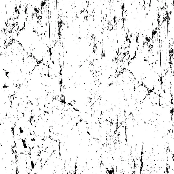 Texture Affligée Noir Blanc Rayures Design Grunge — Image vectorielle