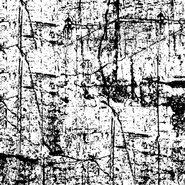 Abstrait Noir Blanc Rugueux Fond Texturé — Image vectorielle