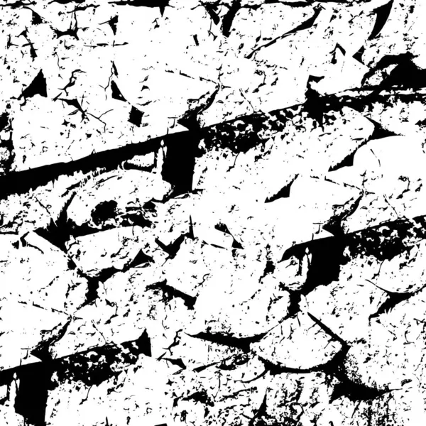 Soyut Siyah Beyaz Grunge Arka Planı Monokrom Dokusu — Stok Vektör