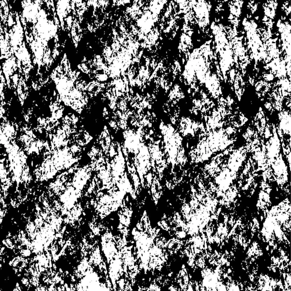Abstrakter Schwarz Weißer Grunge Hintergrund Monochrome Textur — Stockvektor