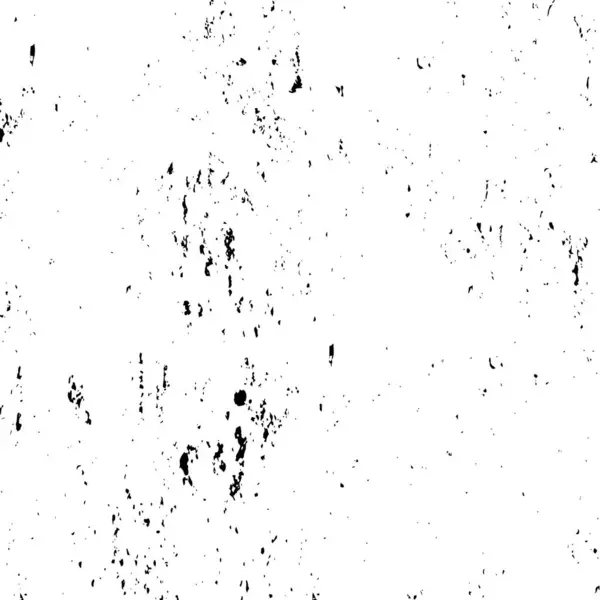 Monochrome Textuur Met Krassen Scheuren — Stockvector