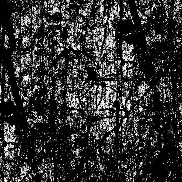 Абстрактный Гранж Фон Черно Белый Текстурированный Фон — стоковый вектор