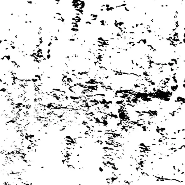 Накладываемая Текстура Треснувшего Бетона Гранж Фон Абстрактная Полутоновая Векторная Иллюстрация — стоковый вектор