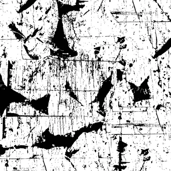 Абстрактная Черно Белая Текстура Гранж Фон Пространство Копирования — стоковый вектор