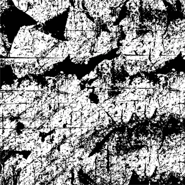 Abstrakte Schwarz Weiße Textur Grunge Hintergrund Kopierraum — Stockvektor