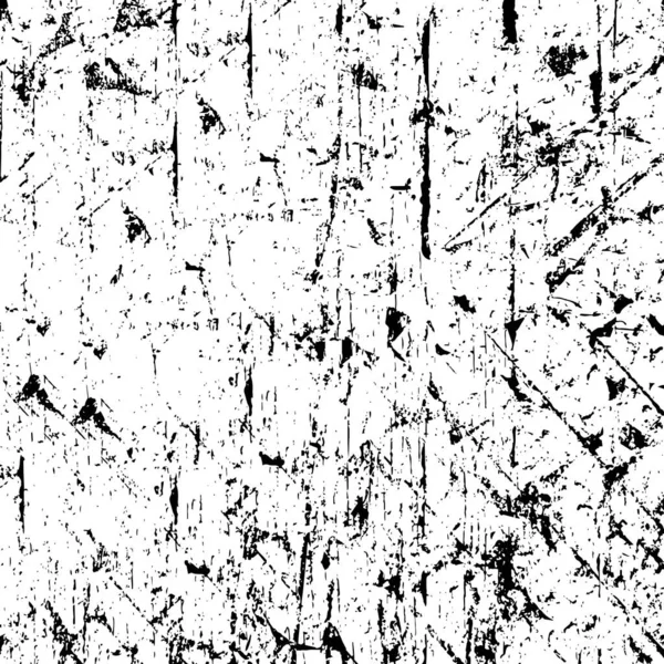 Grunge Schwarz Weiß Urban Vector Texture Template Ein Chaotischer Staubüberlagerungshintergrund — Stockvektor