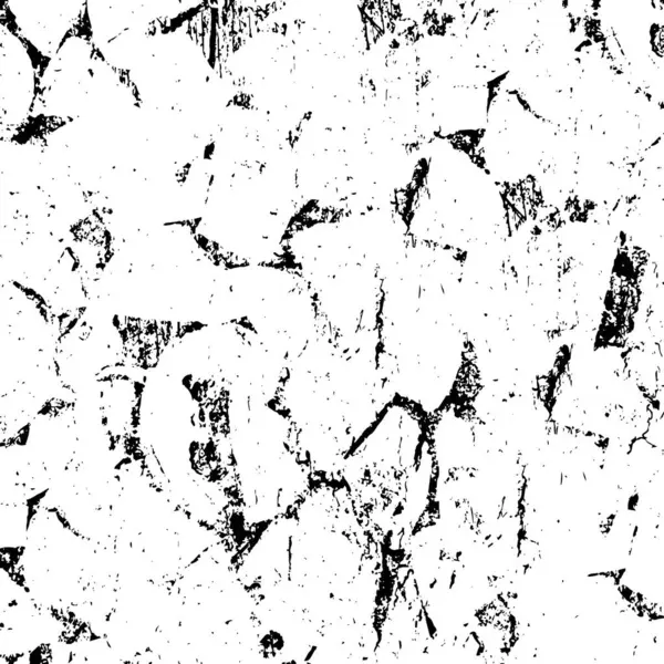 Abstrakter Grunge Monochromer Hintergrund Vektorillustration — Stockvektor