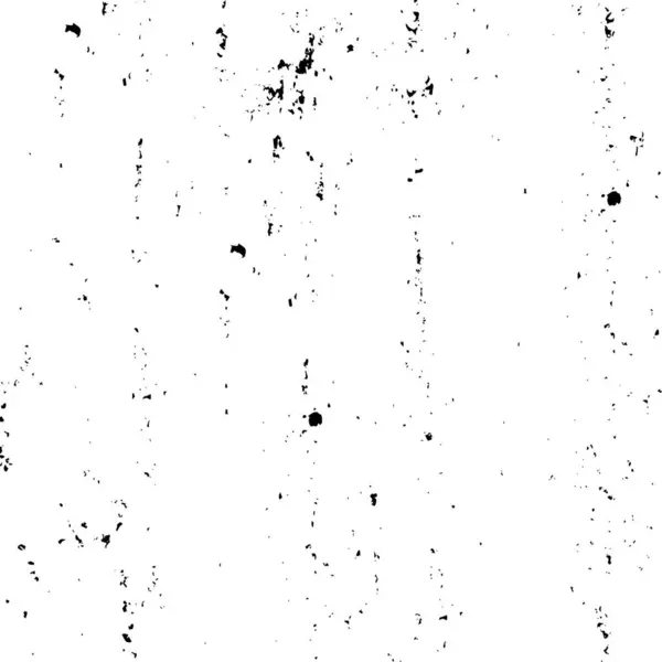 Verzweifelte Textur Schwarz Weiße Grunge Textur — Stockvektor