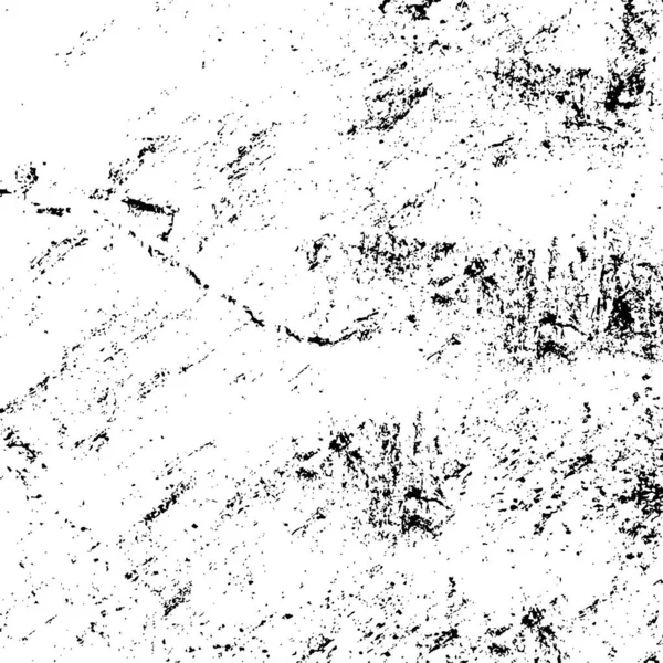 Graphisme Texturé Noir Blanc Réalisé Avec Des Taches — Image vectorielle
