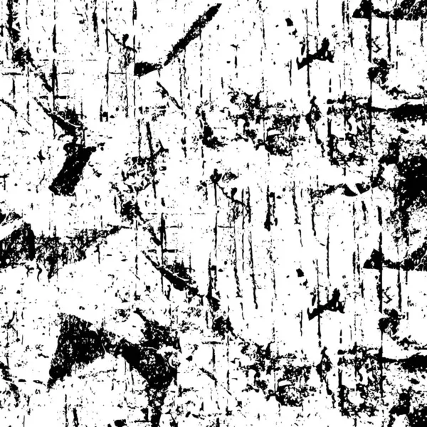 Sert Çizik Sıçramış Grunge Desenli Fırça Darbeleri Dokuları Üst Üste — Stok Vektör