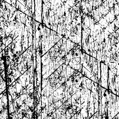 Kaba ve basit bir desen, inişli çıkışlı vuruşlarla yapılmış.