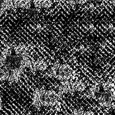 Kaba ve basit bir desen, inişli çıkışlı vuruşlarla yapılmış.