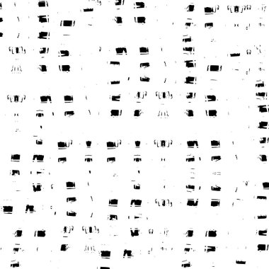 Kaba ve basit bir desen, inişli çıkışlı vuruşlarla yapılmış.