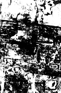 Kaba ve basit bir desen, inişli çıkışlı vuruşlarla yapılmış.