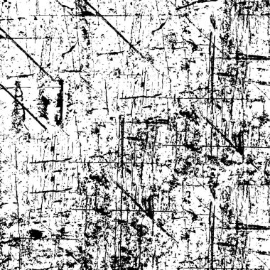 Kaba ve basit bir desen, inişli çıkışlı vuruşlarla yapılmış.