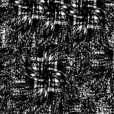 Kaba ve basit bir desen, inişli çıkışlı vuruşlarla yapılmış.