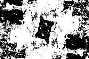 Kaba ve basit bir desen, inişli çıkışlı vuruşlarla yapılmış.