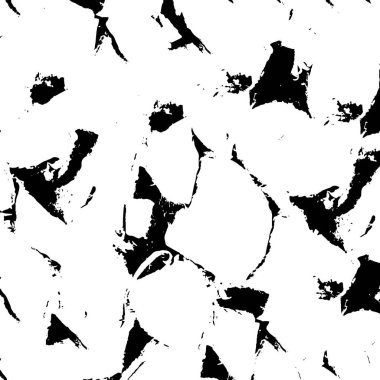 Kaba ve basit bir desen, inişli çıkışlı vuruşlarla yapılmış.