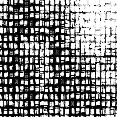 Kaba ve basit bir desen, inişli çıkışlı vuruşlarla yapılmış.