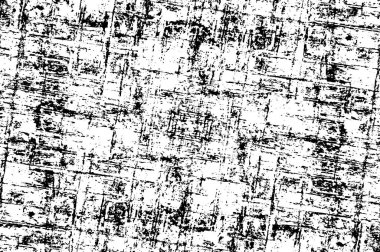 Kaba ve basit bir desen, inişli çıkışlı vuruşlarla yapılmış.