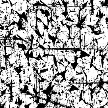 Kaba ve basit bir desen, inişli çıkışlı vuruşlarla yapılmış.