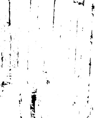 Grunge üst üste biniyor. Soyut siyah-beyaz vektör arkaplanı. Çatlak, leke ve noktalarda kirli desenli tek renkli klasik yüzey. Karanlık korku tarzında eski bir duvar.