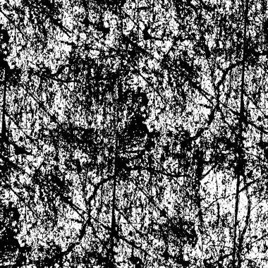 Soyut grunge arkaplanı. Monokrom dokusu. Siyah ve beyaz desenli arkaplan