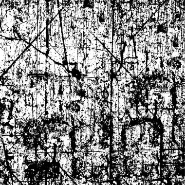 Soyut grunge arkaplanı. Monokrom dokusu. Siyah ve beyaz desenli arkaplan 