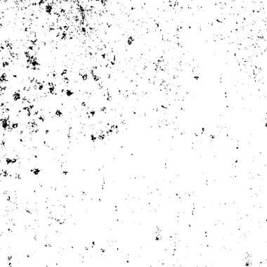 Çatlamış beton, taş ya da asfaltın sıkıntılı örtülü dokusu. Grunge 'un arka planı. soyut yarım ton vektör çizimi 