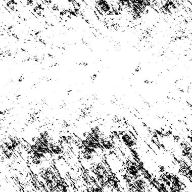 Çatlamış beton tabakasının gergin dokusu. Grunge 'un arka planı. Vektör yarıton vektör çizimi