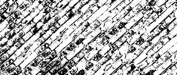 Grunge üst üste biniyor. Soyut siyah-beyaz vektör arkaplanı. Çatlak, leke ve noktalarda kirli desenli tek renkli klasik yüzey. Karanlık korku tarzında eski bir duvar.