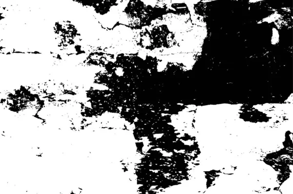 Černá Bílá Textura Grunge Překrytí Pozadí — Stockový vektor
