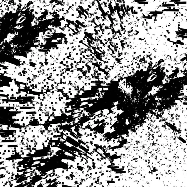 Zwart Wit Textuur Grunge Overlay Achtergrond — Stockvector