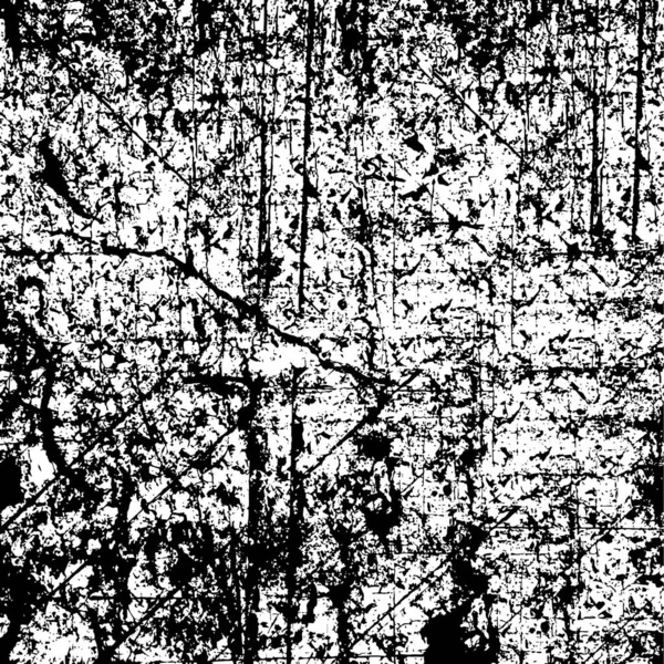 Textura Blanco Negro Fondo Superposición Grunge — Archivo Imágenes Vectoriales