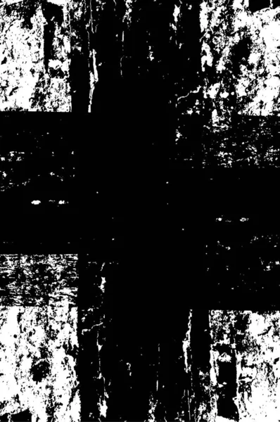 Černá Bílá Textura Grunge Překrytí Pozadí — Stockový vektor