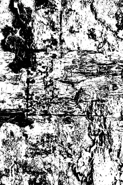 Черно Белая Текстура Фон Наложения Гранжа — стоковый вектор