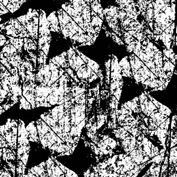 Fondo Grunge Abstracto Textura Monocromática Fondo Texturizado Blanco Negro — Vector de stock