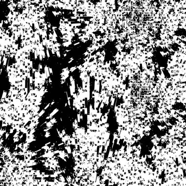 arkaplan için soyut siyah ve beyaz grunge şablonu, vektör illüstrasyonu