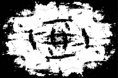 soyut siyah beyaz grunge desenli arkaplan, vektör çizimi