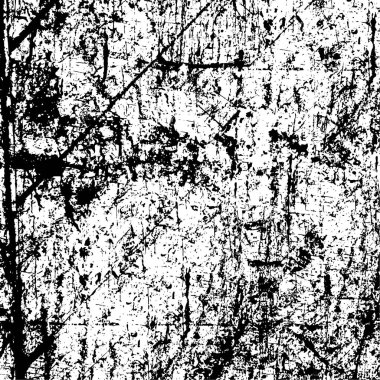 Tasarımınız için soyut siyah ve beyaz grunge dokusu