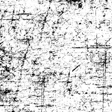 Siyah ve beyaz yıpranmış doku. soyut grunge arkaplanı