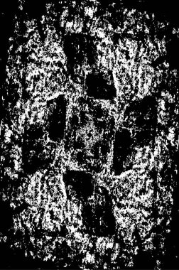 Siyah ve beyaz yıpranmış doku. soyut grunge arkaplanı