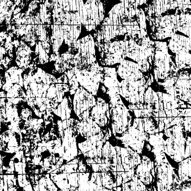 Çatlak betonun sıkıntılı örtülü dokusu